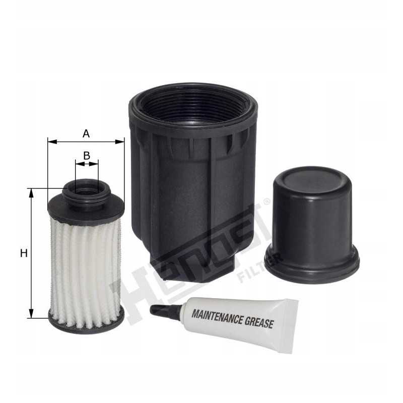 Karbamido filtro įdėklas Hengst e104u d350