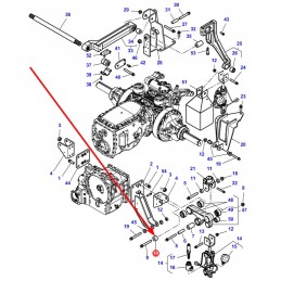 4291273m2 kabinos tvirtinimo mova 22 40 x 25 mm