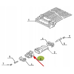 7700033135 elektros pajungimo jungtis