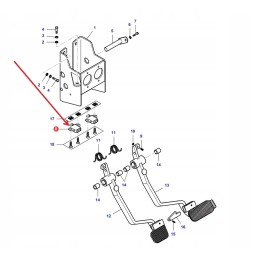 Va030113 stabdžių pedalo jutiklis