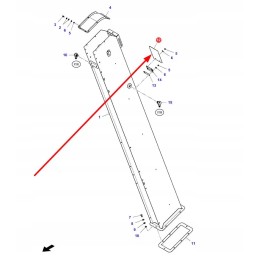 La323662350 grūdų padavimo plokštė