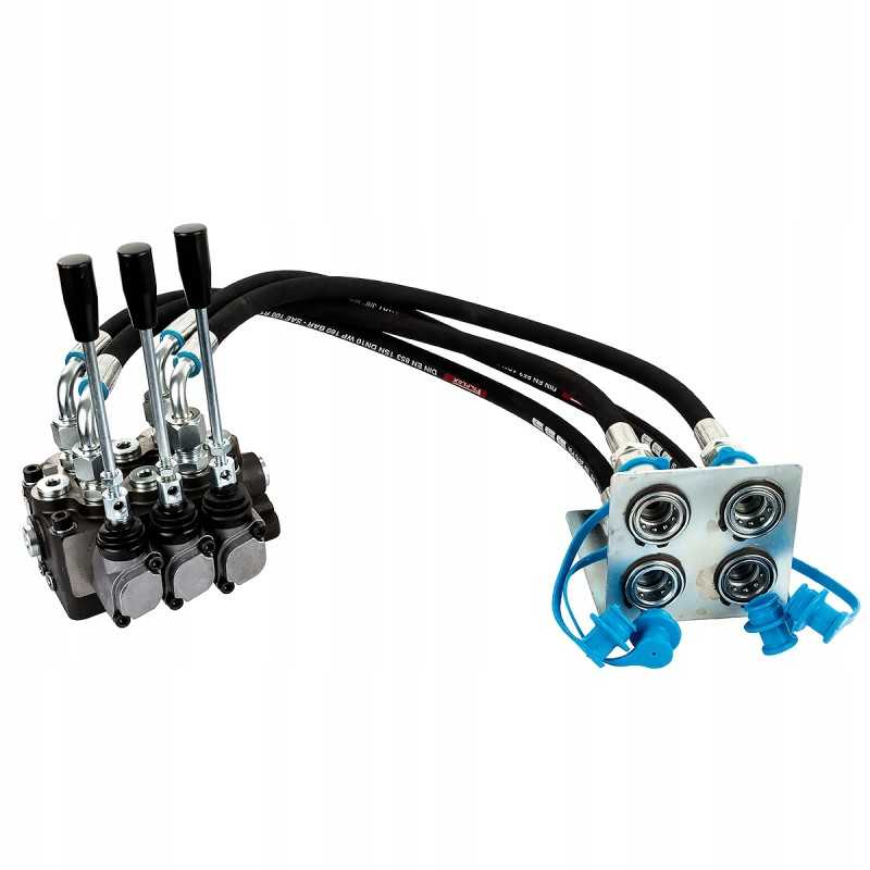 Išorinio skirstytuvo vožtuvo komplektas 2 sekcijų mf