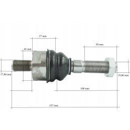 Kubota L4508 skersinio strypo galas