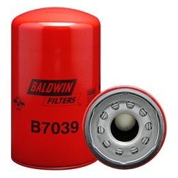 Nusukite baldwin b7039 alyvos filtrą
