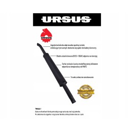 Ilgas apvalus duslintuvas ursus c 360 1280mm 5 4kg ory