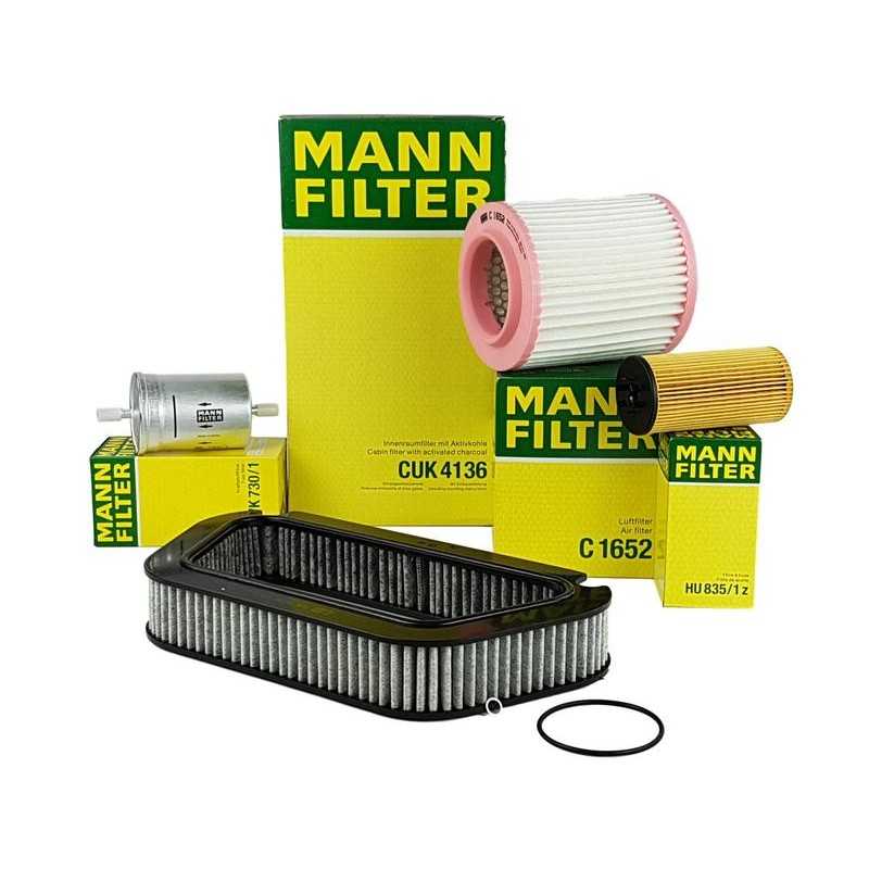Mann filtrų komplektas audi a8 d3 3 7 4 2 v8