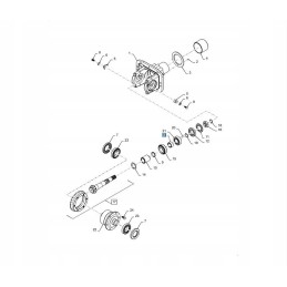 Žiedinė įvorė new holland 5142026 cnh