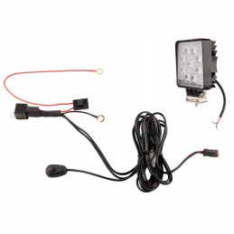 Darbo lempa 9xled 1430 lm 24w jungtis