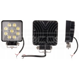 Darbo lempa 9xled 1430 lm 24w jungtis