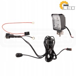 Darbo lempa 5xled 630 lm 12w jungtis