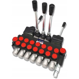 Hidraulinis skirstytuvas 7 sek 40l su vairasvirtėmis