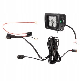 Darbo lempa 4xLED 1000 lm 16w jungtis