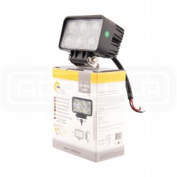 Darbo lempa 6xLED 1100 lm 18w jungtis