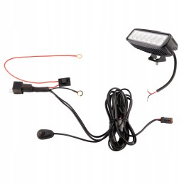 Darbo lempa 6xLED 1680 lm 18w jungtis