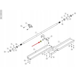 7703001220 varžtas m16 x 25 x 2 0
