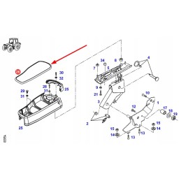H718501030010 viršutinio porankio dangtis