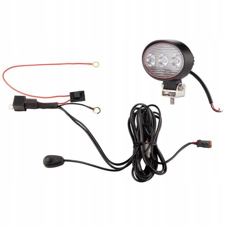 Darbo lempa 3xled 660 lm 7 1w prekė