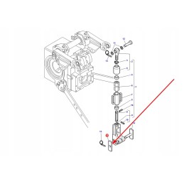 3580195m1 galinės pakabos tvirtinimo poveržlė