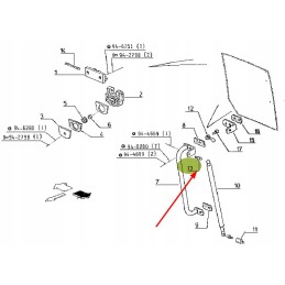 7700753309 rutulinė jungtis m8 x 13