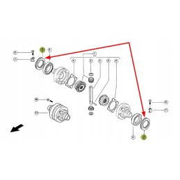 321534 0 savaime užsifiksuojanti veržlė