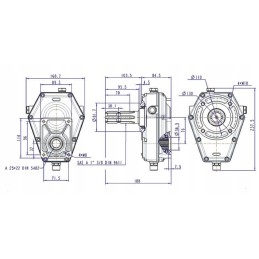 Vyriškas daugiklio krumpliaratinis siurblys 8cm3 komplektas