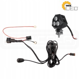 Darbo lempa 3xled 911 lm 9w jungtis