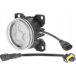 Apvali LED darbo lempa 42w 4200lm 10 30v su kištuku