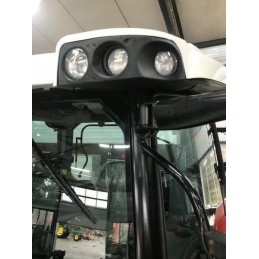 Apvali LED darbo lempa 42w 4200lm 10 30v su kištuku