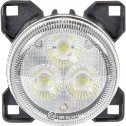 Apvali LED darbo lempa 42w 4200lm 10 30v su kištuku