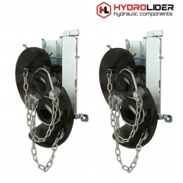 Dvi dėtuvės su ZKW 64 28 64 37 hidroliderio kulkomis