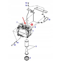 F835201110080 adblu modulio grįžtamasis vožtuvas