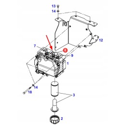 F835201110080 adblu modulio grįžtamasis vožtuvas