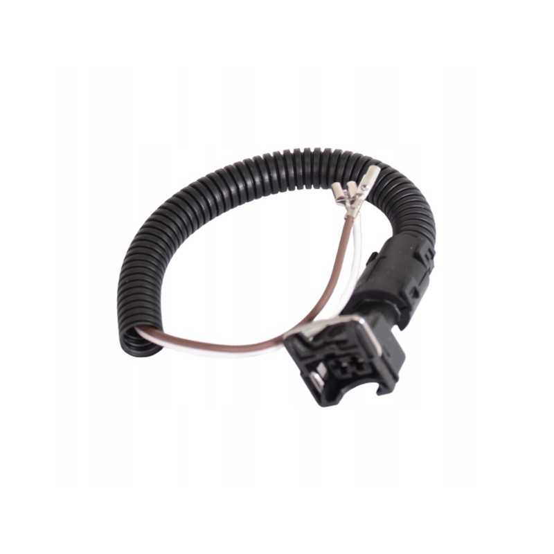 Solenoidinio vožtuvo ritės elektros kištukas su kabeliu