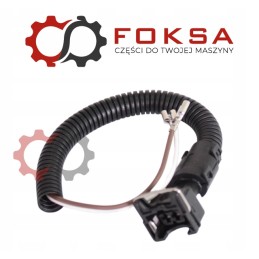 Solenoidinio vožtuvo ritės elektros kištukas su kabeliu