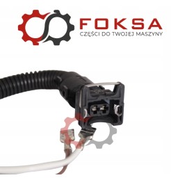 Solenoidinio vožtuvo ritės elektros kištukas su kabeliu