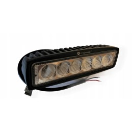 LED lempos skydelis 6 LED difuzinis 18w 12 24v