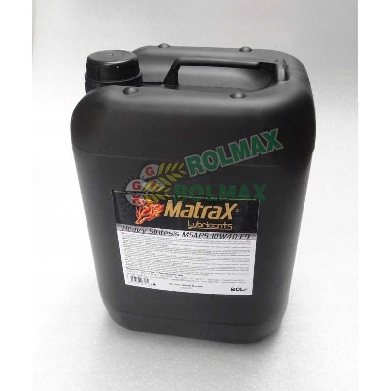 Matrax heavy sintesis msaps 10w40 variklio alyva 2
