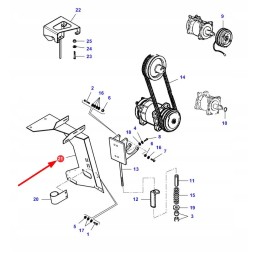 La323033150 oro kondicionieriaus pavaros dangtis
