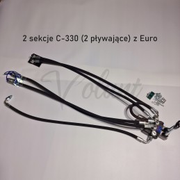 Skirstytuvas 2 hidraulinės sekcijos C 330 plūduriuojantis