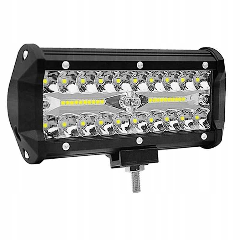 LED panelinė darbo lempa halogeninė 120w 12 24v cree