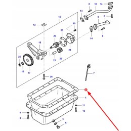 V836664515 alyvos kasetės tarpiklis