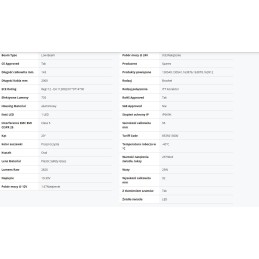 Korpusas New Holland LED darbo lempa 2820lm 163865