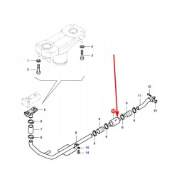 Va128283 agco hidraulinis perpildymo alyvos filtras