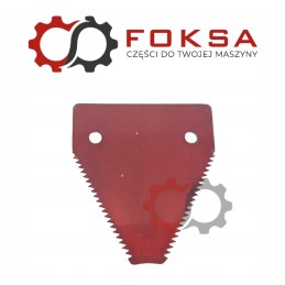 Iš viršaus supjaustyti dalgio peiliukai Claas Mega Lexion 611203