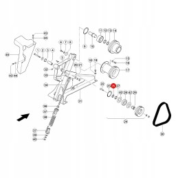 Atraminis žiedas Claas 235181 0 yg