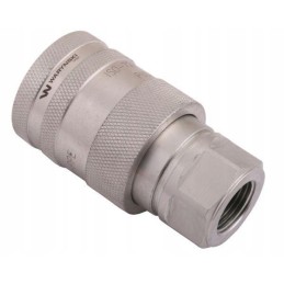 Hidraulinės greitosios jungties lizdas su šalintuvu c