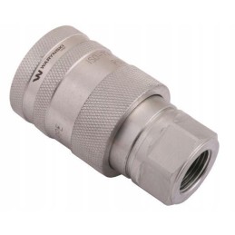 Hidraulinės greitosios jungties lizdas su šalintuvu c