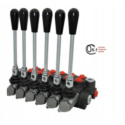 6 sekcijų hidraulinis skirstytuvas, 6 sekcijų, 80l