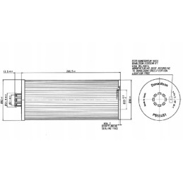 Alyvos filtro kasetė Donaldson P550451