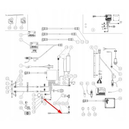 721654 90 laipsnių indukcinio jutiklio kabelis
